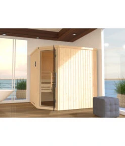 Weka Ecksauna Varberg Mit Glastür Inkl. Ofen, Ca. B194/H199/T194 Cm -Biohort Verkäufe 6914923 WE MO 001 WekaSaunaVarberg3