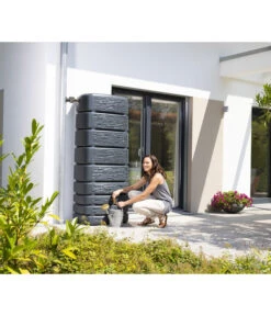 Biohort Verkäufe -Biohort Verkäufe 6920490 WE MO 001 4rainWandtankSlim500LSchwarz