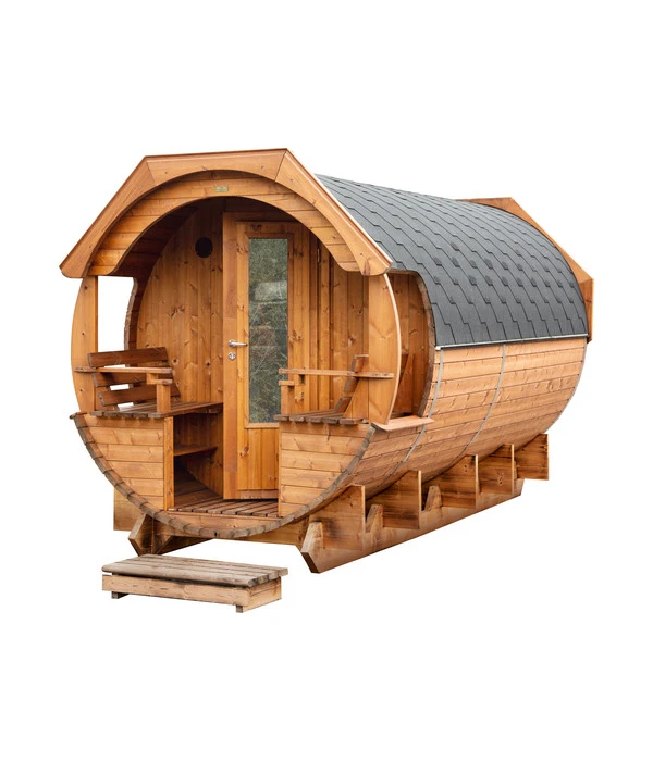 Wolff Finnhaus Saunafass Premium Svenja 1 Montiert Thermoholz, Ca. B226/H252/T411 Cm 3 Wolff Finnhaus Saunafass Premium Svenja 1 Montiert Thermoholz, Ca. B226/H252/T411 Cm