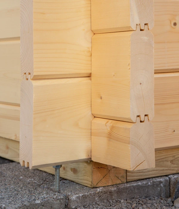 Wolff Finnhaus Gartenhaus Trondheim 44-M, Inkl. Schiebetür Rechts, Ca. B540/H260/T490 Cm 14 Wolff Finnhaus Gartenhaus Trondheim 44-M, Inkl. Schiebetür Rechts, Ca. B540/H260/T490 Cm – Bild 12