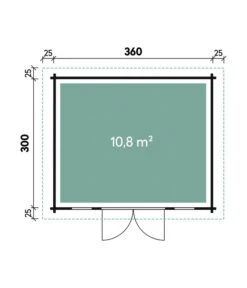 Wolff Finnhaus Gartenhaus Malmö 44-A 7 Wolff Finnhaus Gartenhaus Malmö 44-A -Biohort Verkäufe 6930382 WE DE 001 FinnhausBBHMalmoe