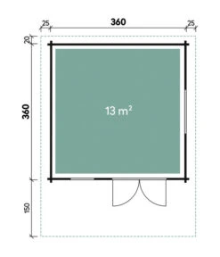 Wolff Finnhaus Gartenhaus Nordkap 70-B -Biohort Verkäufe 6930564 WE DE 001 FinnhausBBHNordkap