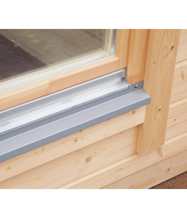 Wolff Finnhaus Gartenhaus Trondheim 70-F XL, Inkl. Schiebetür Rechts, Ca. B540/H256/T590 Cm 11 Wolff Finnhaus Gartenhaus Trondheim 70-F XL, Inkl. Schiebetür Rechts, Ca. B540/H256/T590 Cm – Bild 9