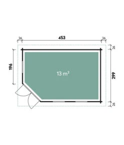 Wolff Finnhaus Gartenhaus Anna 40-A/1, Ca. B503/H284/T349 Cm 9 Wolff Finnhaus Gartenhaus Anna 40-A/1, Ca. B503/H284/T349 Cm -Biohort Verkäufe 6932198 WE DE 001 FinnhausBBHAnna