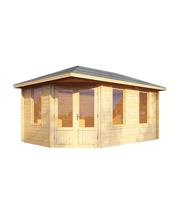 Wolff Finnhaus Gartenhaus Anna 40-A/1, Ca. B503/H284/T349 Cm 3 Wolff Finnhaus Gartenhaus Anna 40-A/1, Ca. B503/H284/T349 Cm