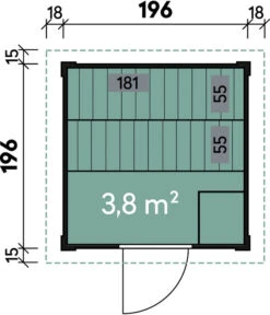 Wolff Finnhaus Saunahaus Lenja 40, Inkl. Ofen, Ca. B232/H226/T226 Cm 7 Wolff Finnhaus Saunahaus Lenja 40, Inkl. Ofen, Ca. B232/H226/T226 Cm -Biohort Verkäufe 6934343 WE DE 001 FinnhausSaunahausLenja