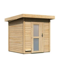 Wolff Finnhaus Saunahaus Lenja 40, Inkl. Ofen, Ca. B232/H226/T226 Cm