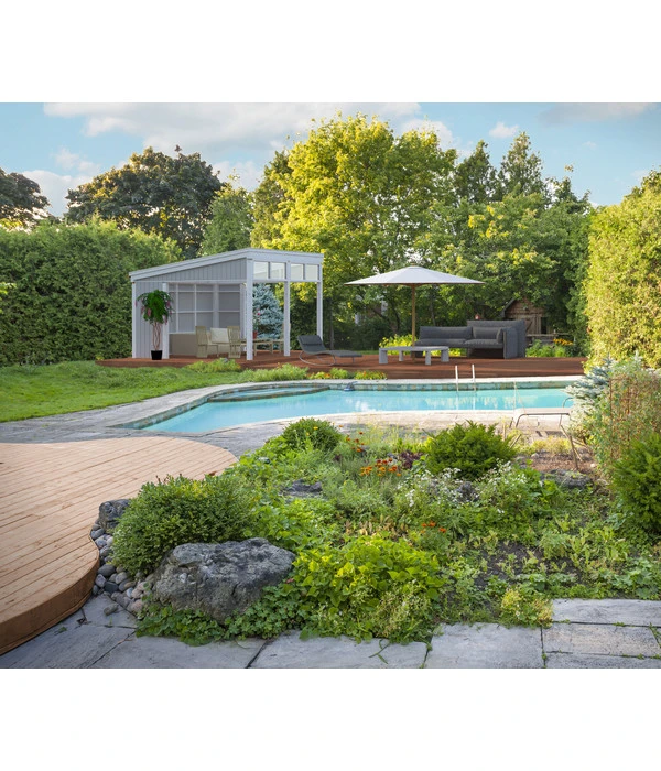 Palmako Pavillon Nova, Ca. B432/H282/T376 Cm 4 Palmako Pavillon Nova, Ca. B432/H282/T376 Cm – Bild 2