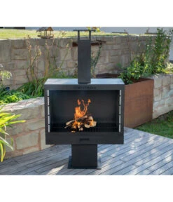 Westmann Gartenkamin, Ca. B41/H160/T90 Cm -Biohort Verkäufe 6992309 WE MO 003 GrillkaminTerrassenofen