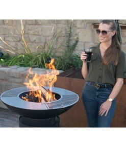 Westmann Grill, Ca. B75/H94/T75 Cm -Biohort Verkäufe 6992549 WE MO 002 GrillMitFeuerschale